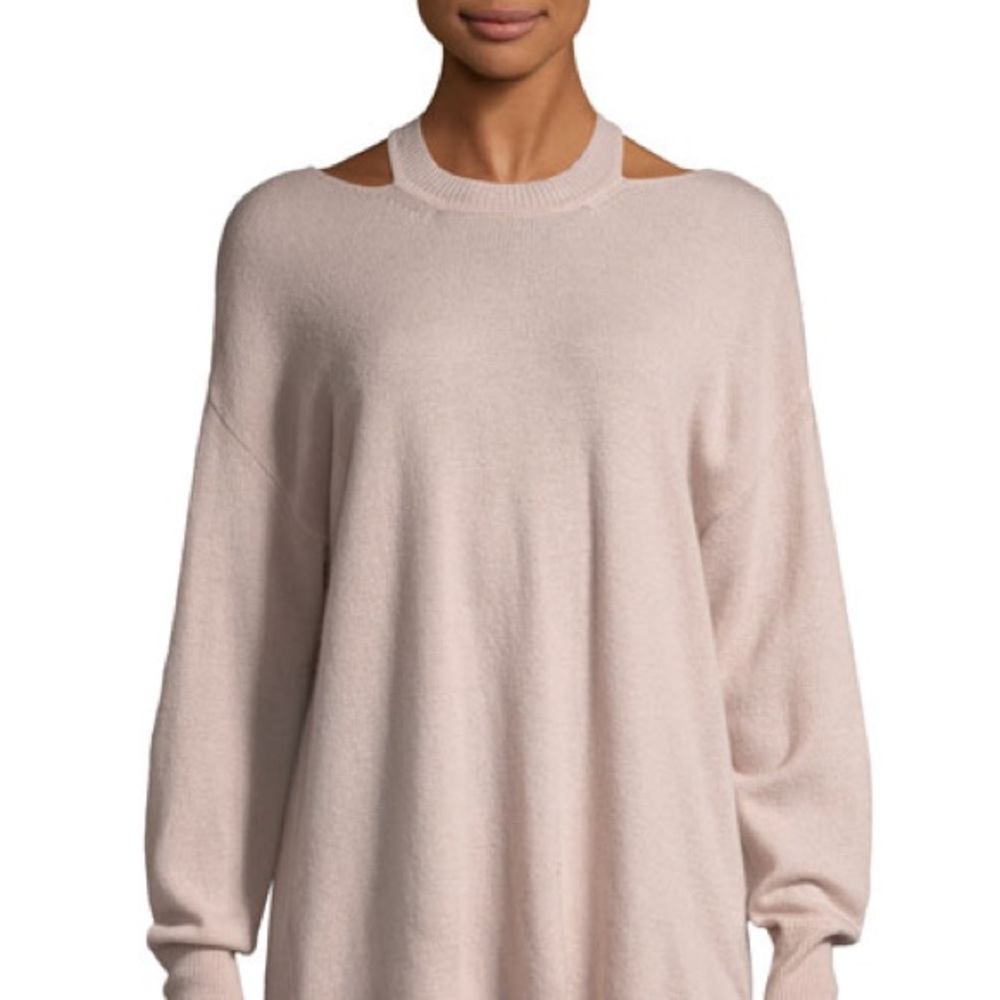 Pink Halston Cashmere Sweater 💗 (worn once)